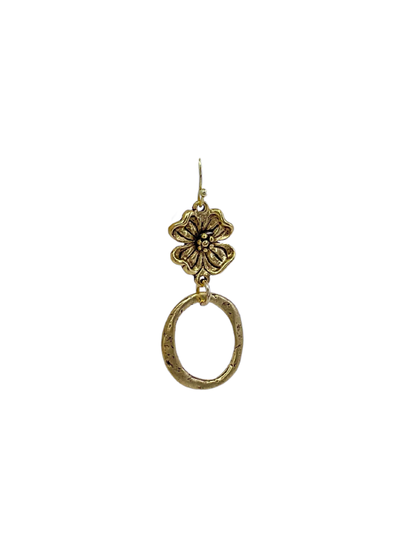 Vintage Reproduction Flower & Hoop Earrings