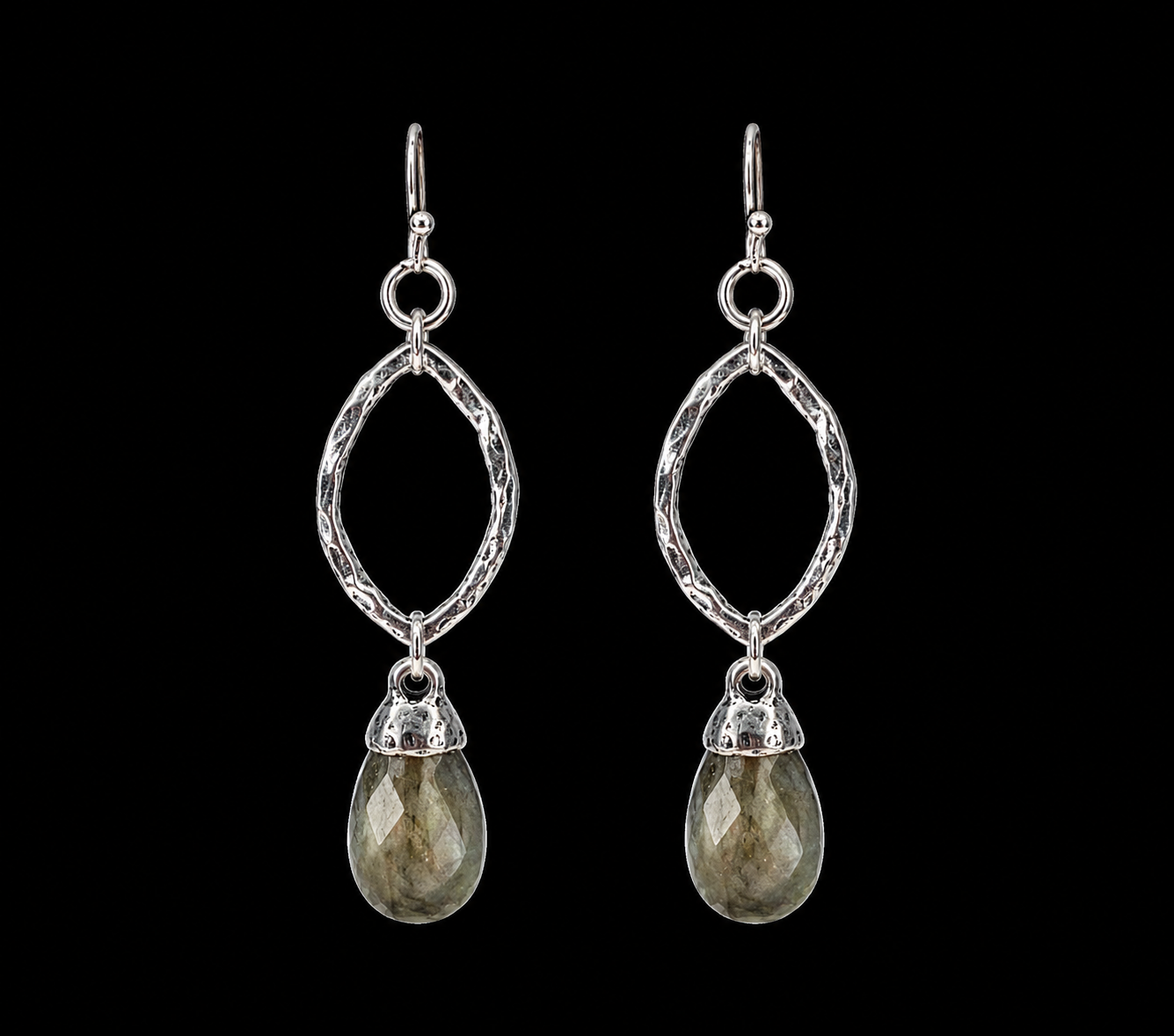 Labradorite Drop Earrings