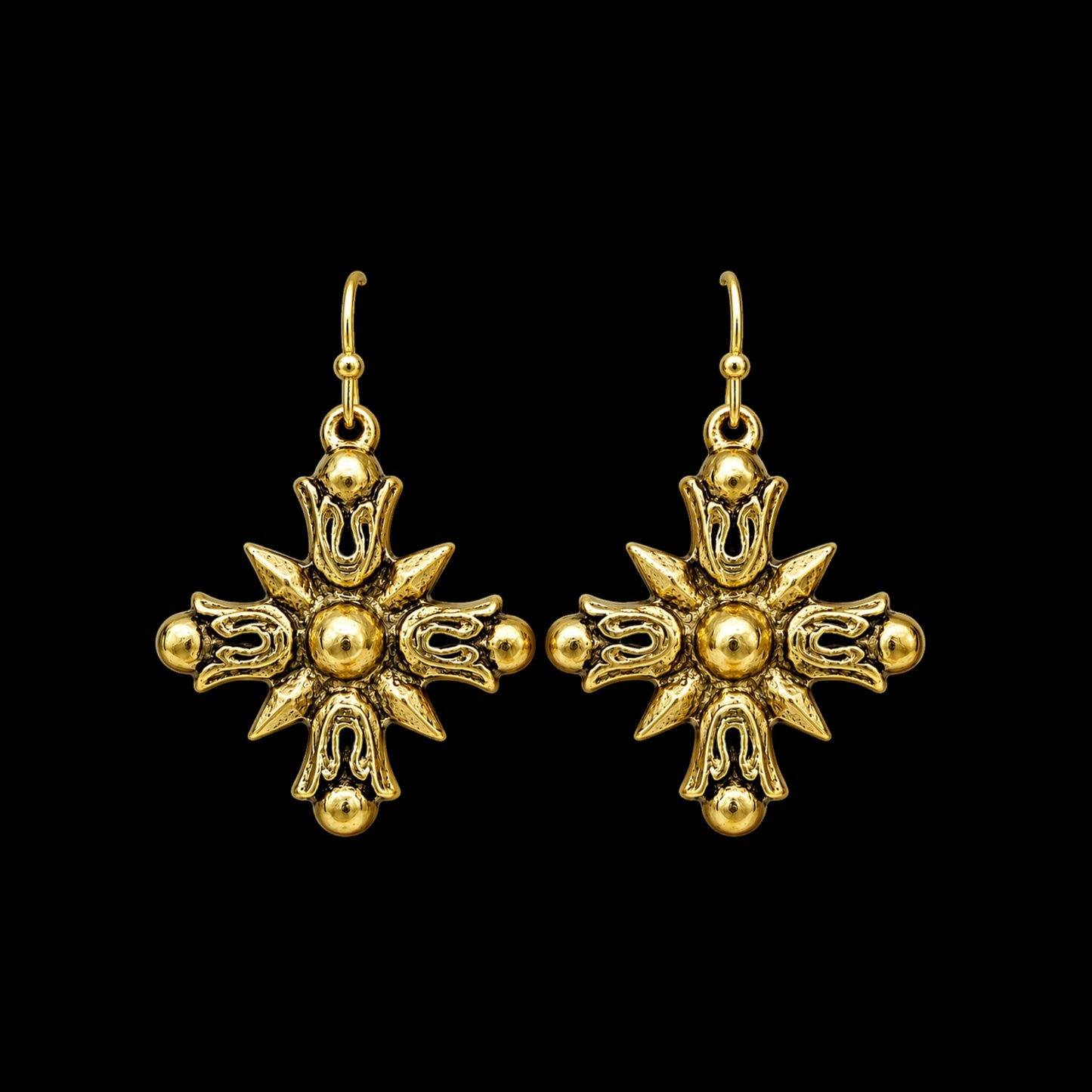 Star Cross Earrings