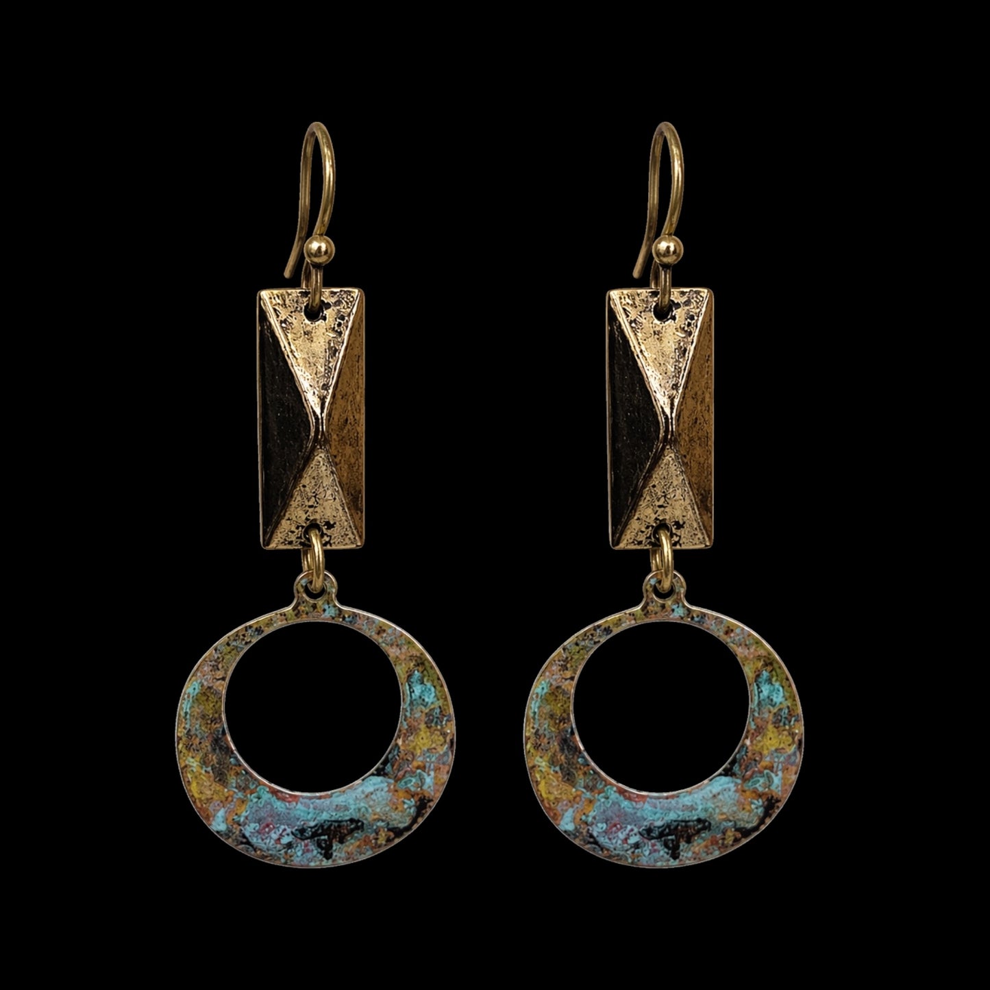 Patina Deco Earrings
