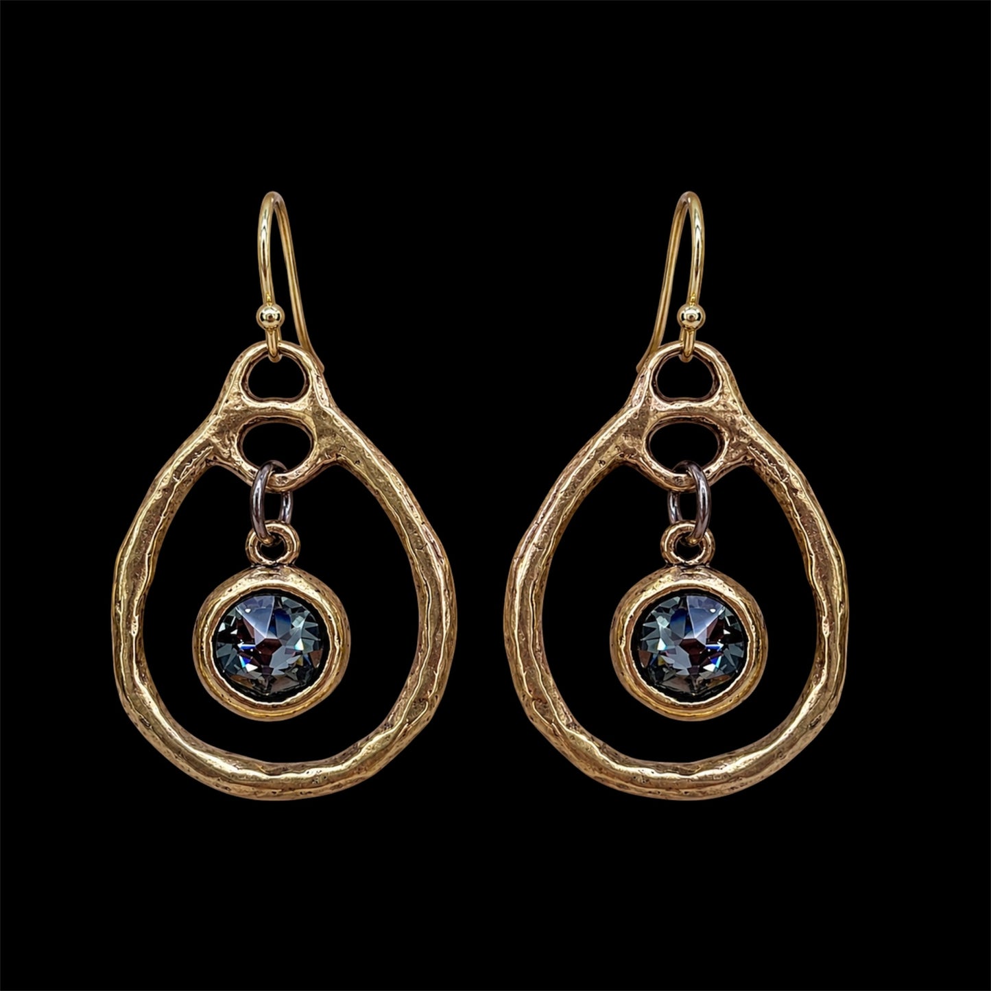 Teardrop Crystal Earrings