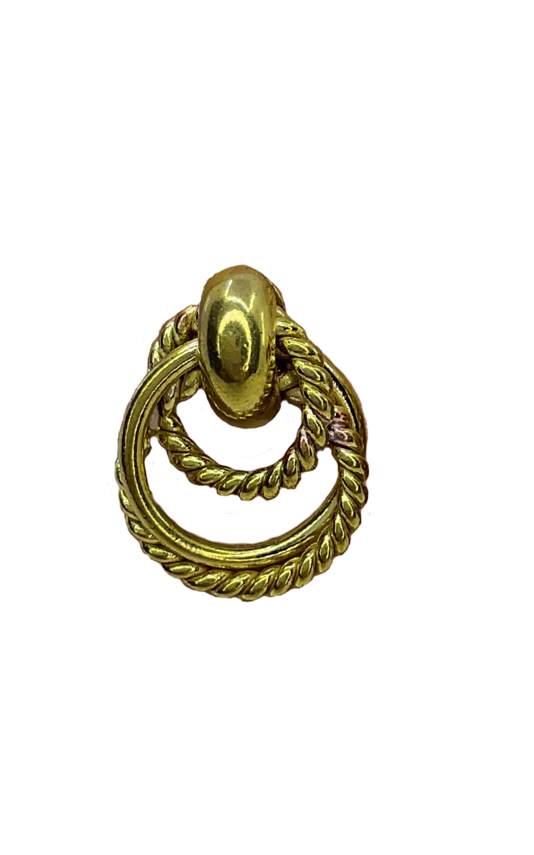 Vintage Circle Rope Earrings