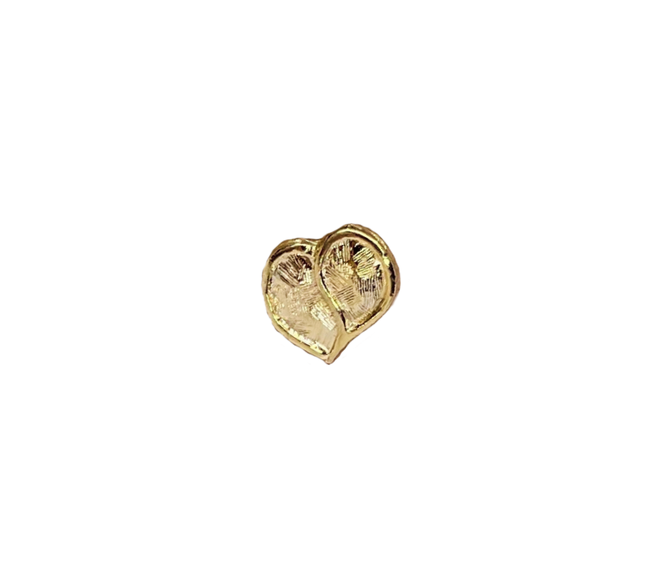 Vintage Heart Earrings