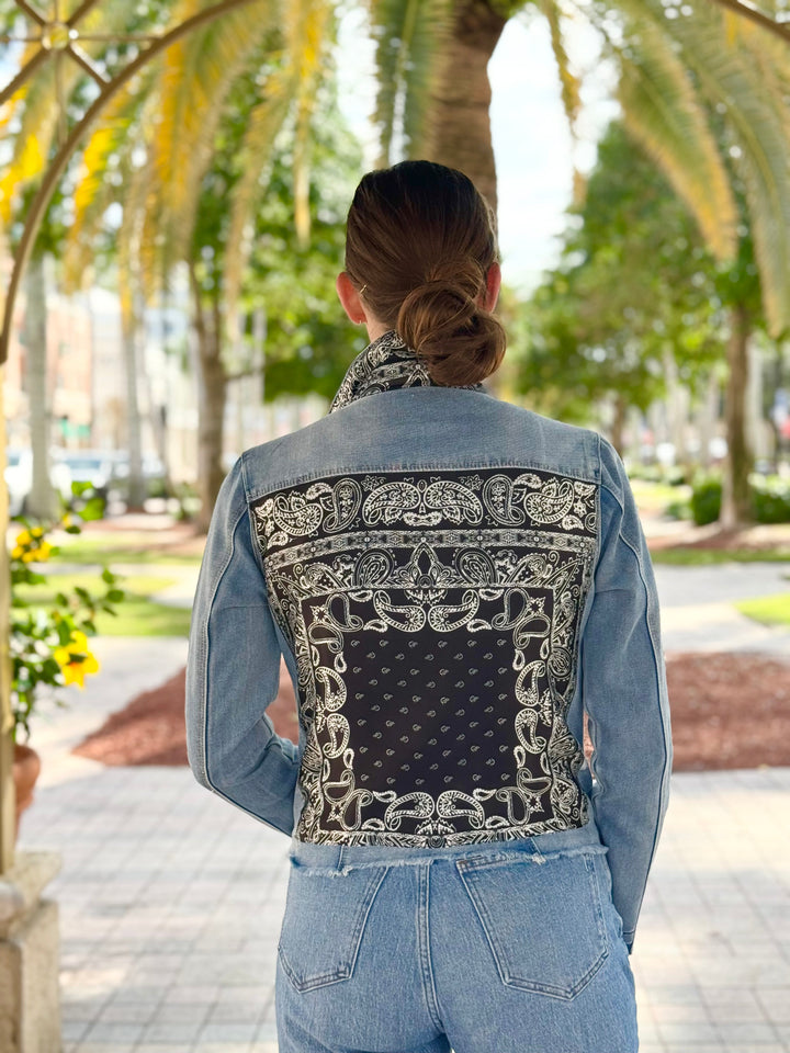 The Light Denim Jacket / Let’s Do Western / Black