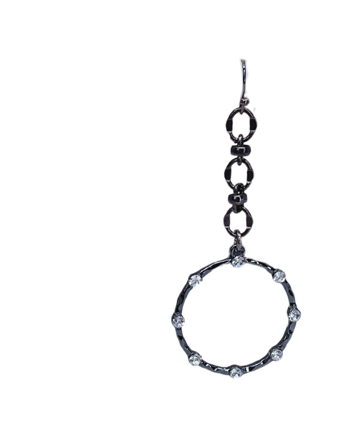 Vintage Bling Dark Sterling Plated Dangles