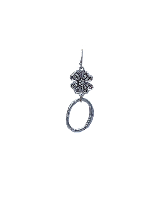Vintage Reproduction Flower Earrings