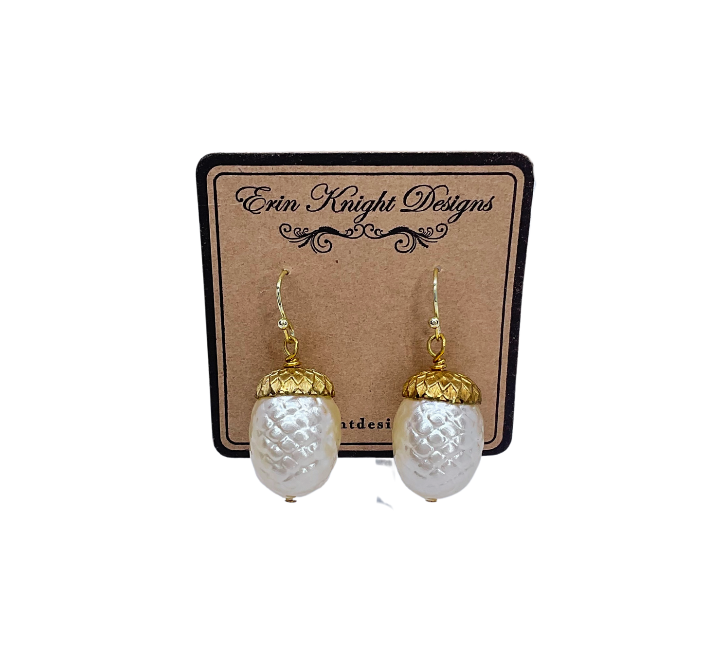 Vintage Acorn Earrings