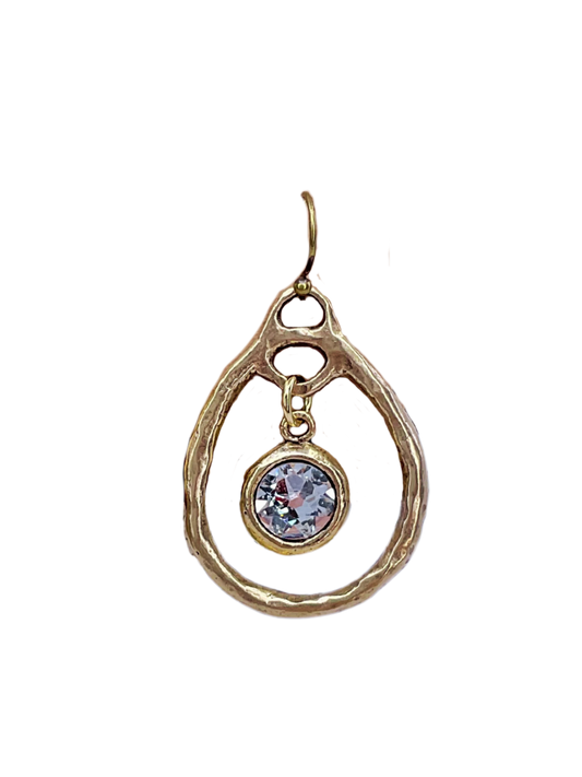 Swarovski Crystal Teardrop Earrings