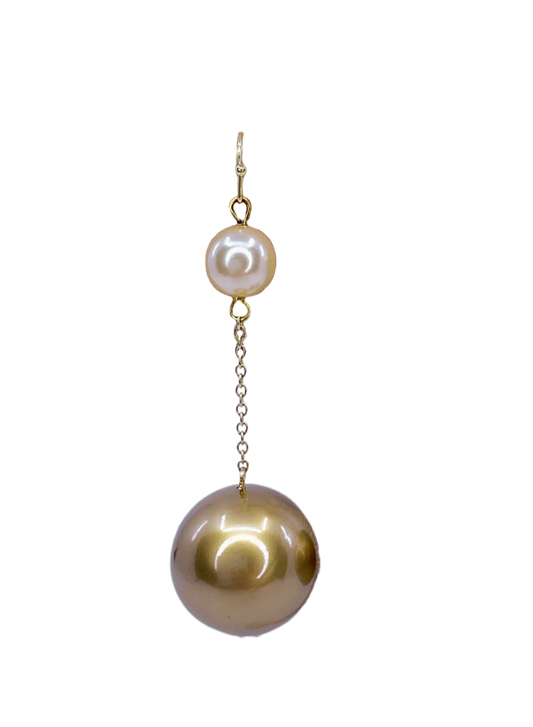 Vintage Ball Drop Earrings
