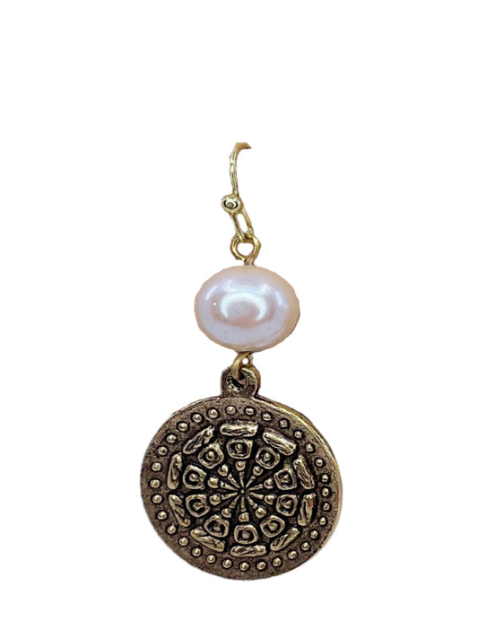 Dharma Wheel Earrings