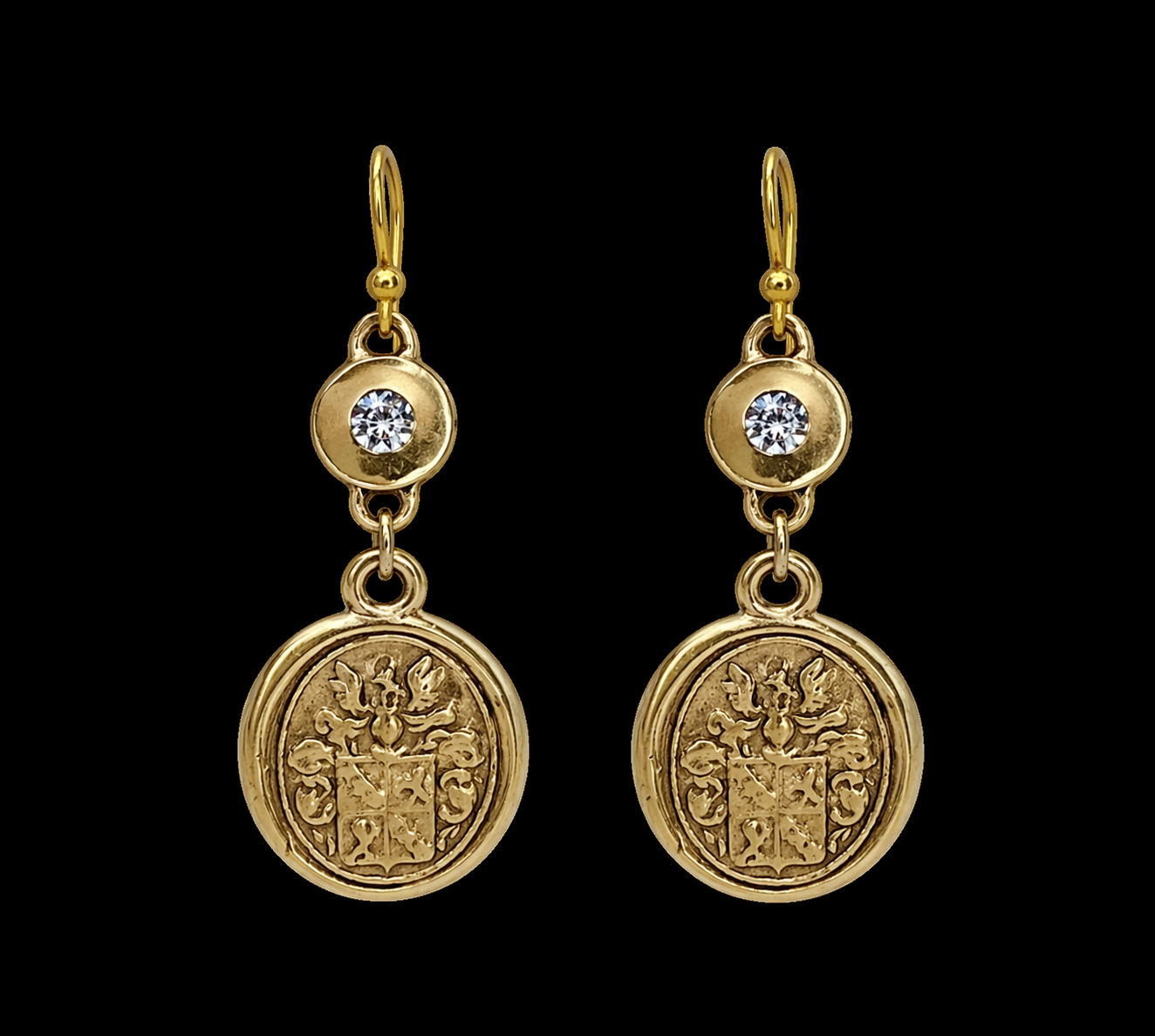 Shield Earrings