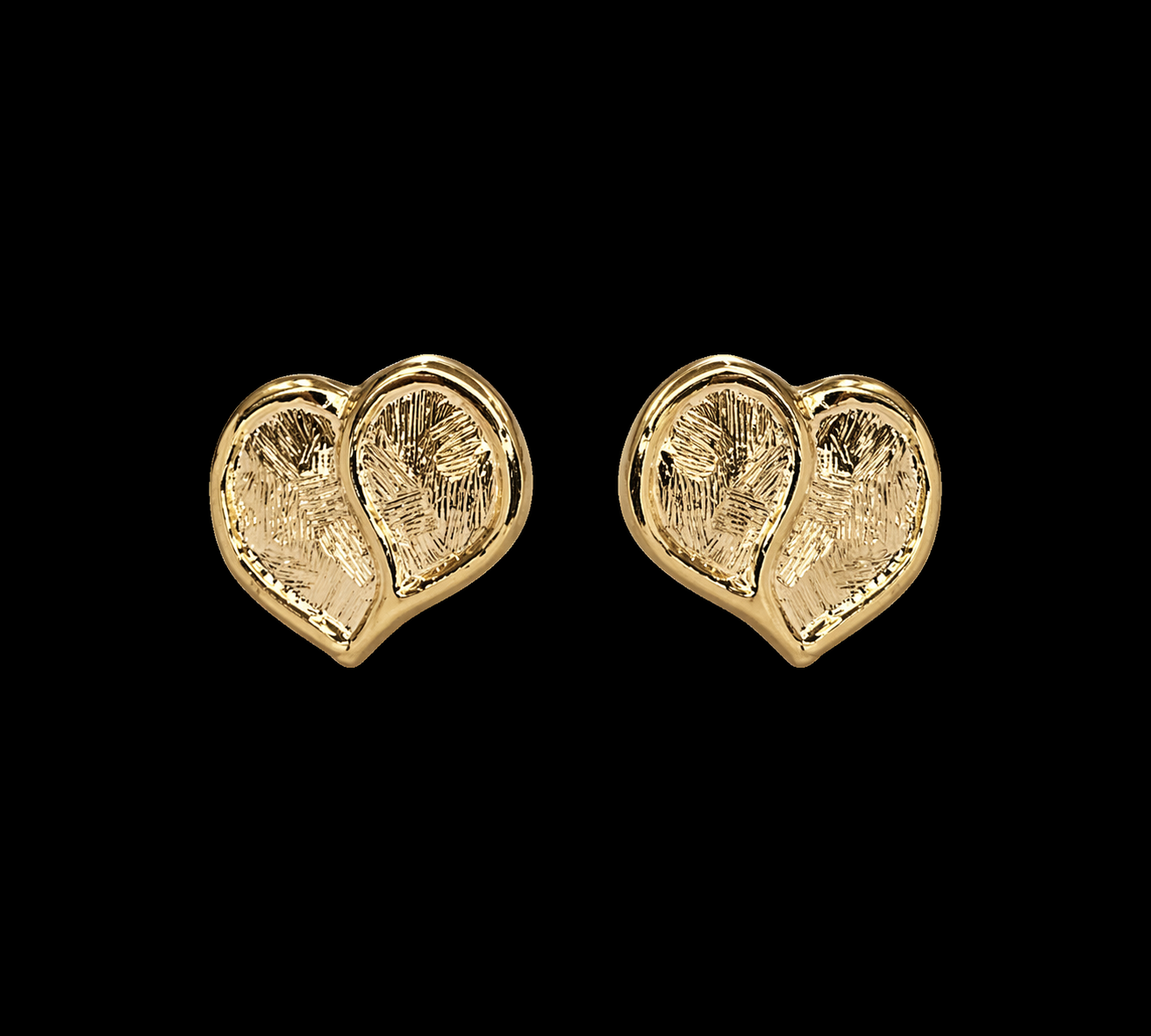 Vintage Heart Earrings