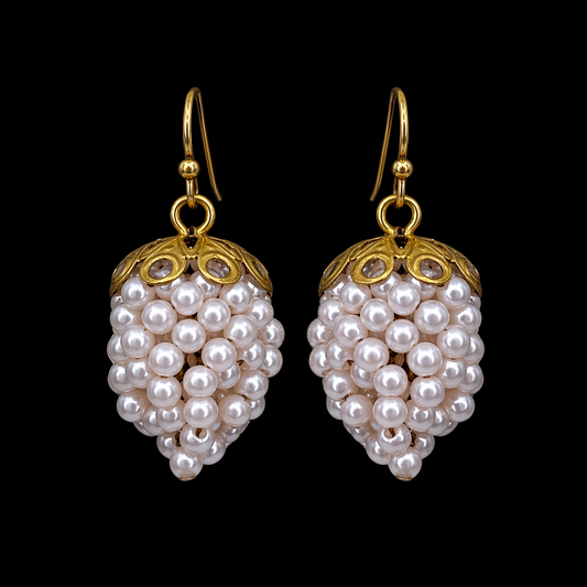 Vintage Grape Cluster Earrings