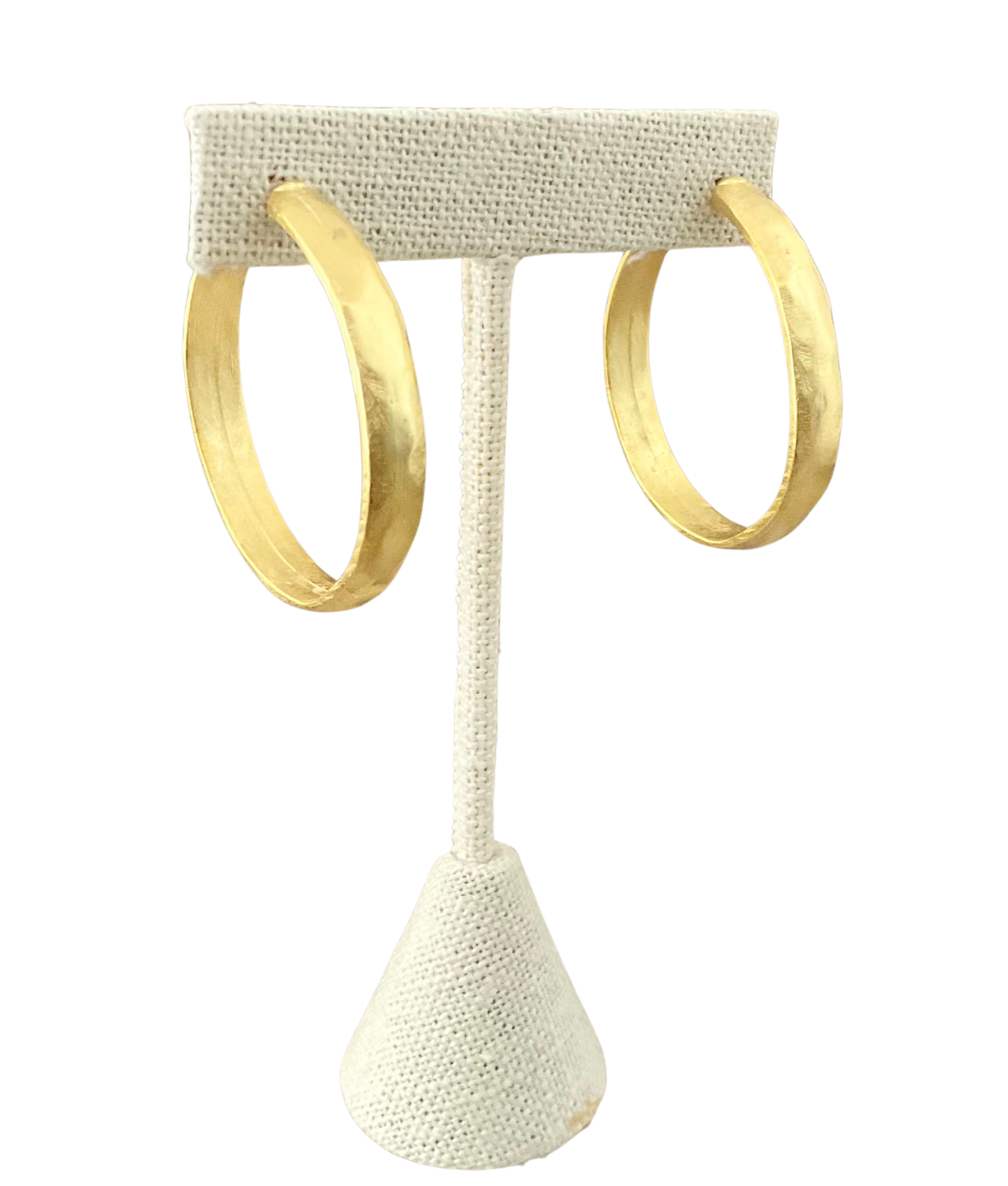 Gold Plated Vintage Reproduction Hoops