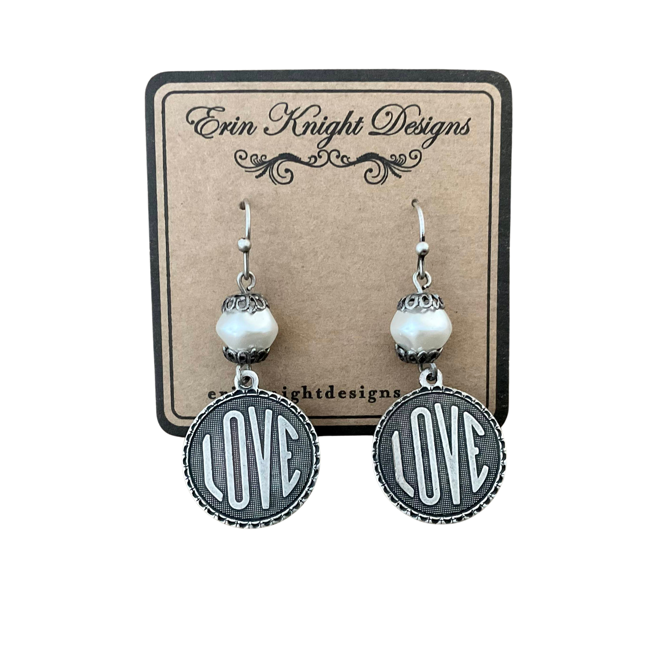 Vintage Silver and Pearl 