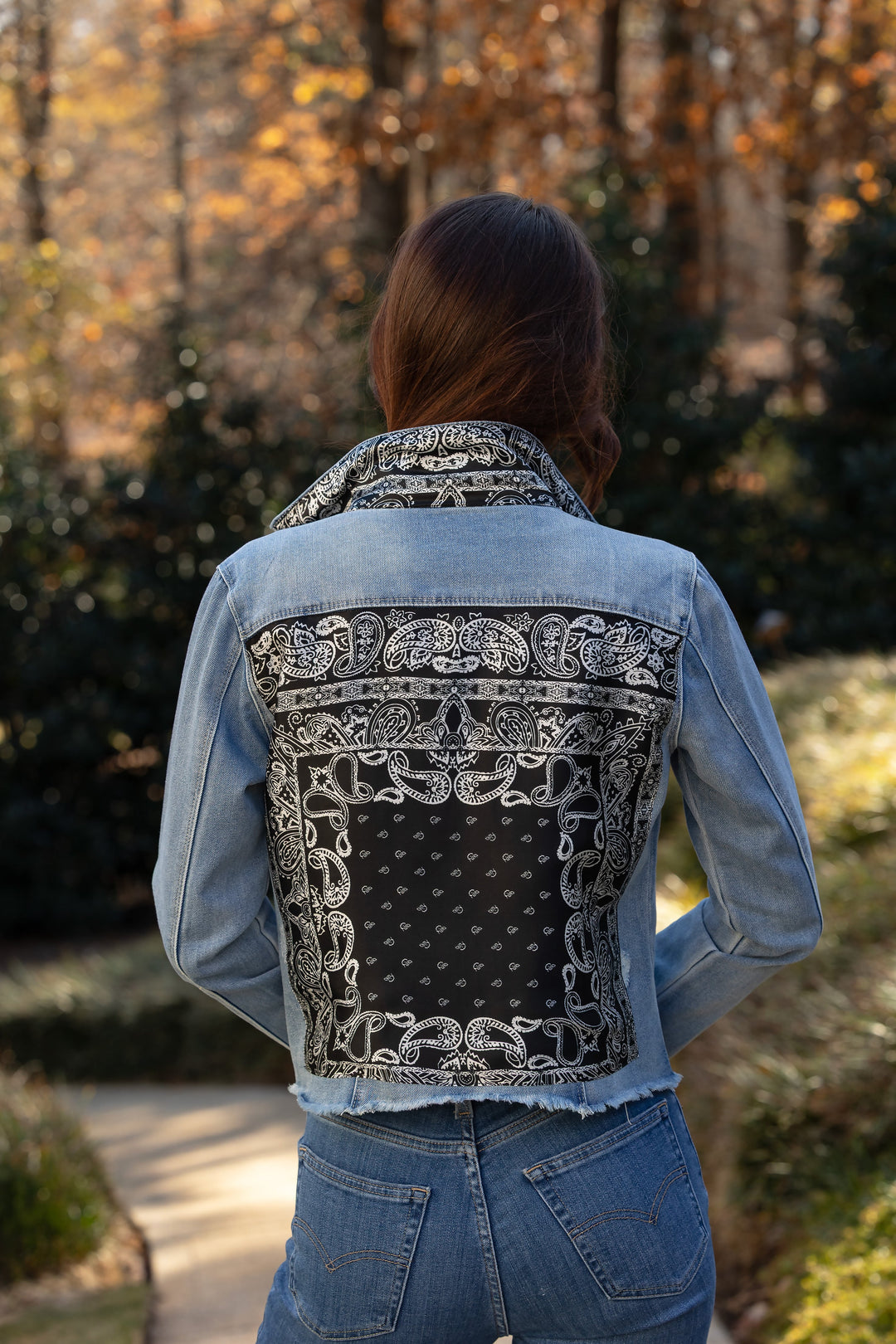 The Light Denim Jacket / Let’s Do Western / Black