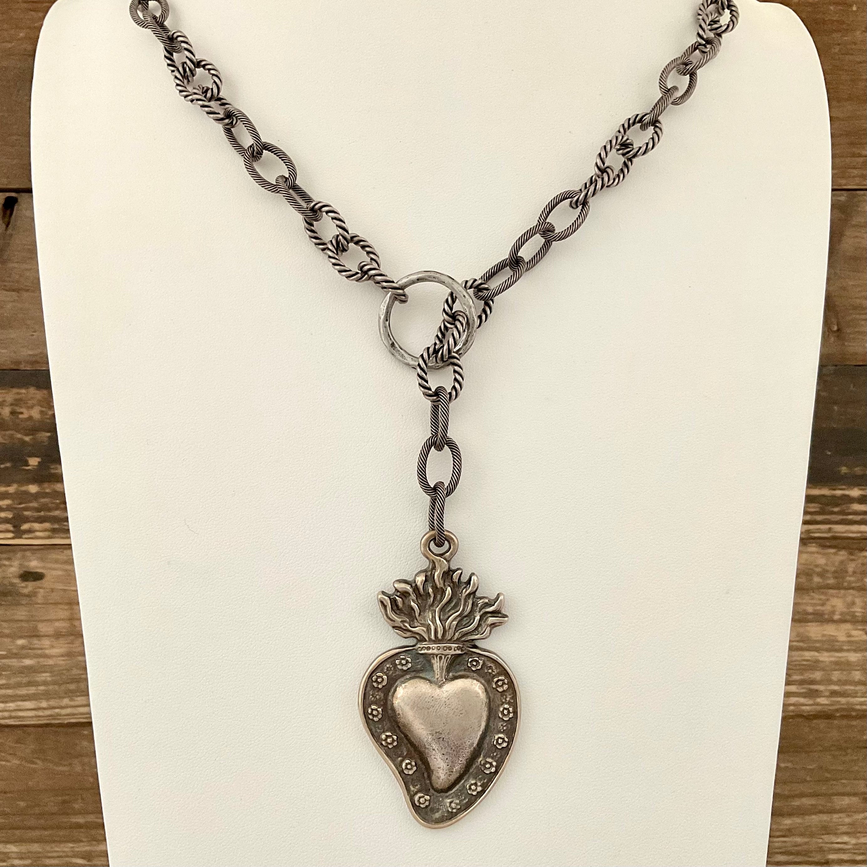 Sacred Heart Necklace 30