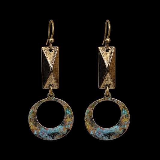 Patina Deco Earrings