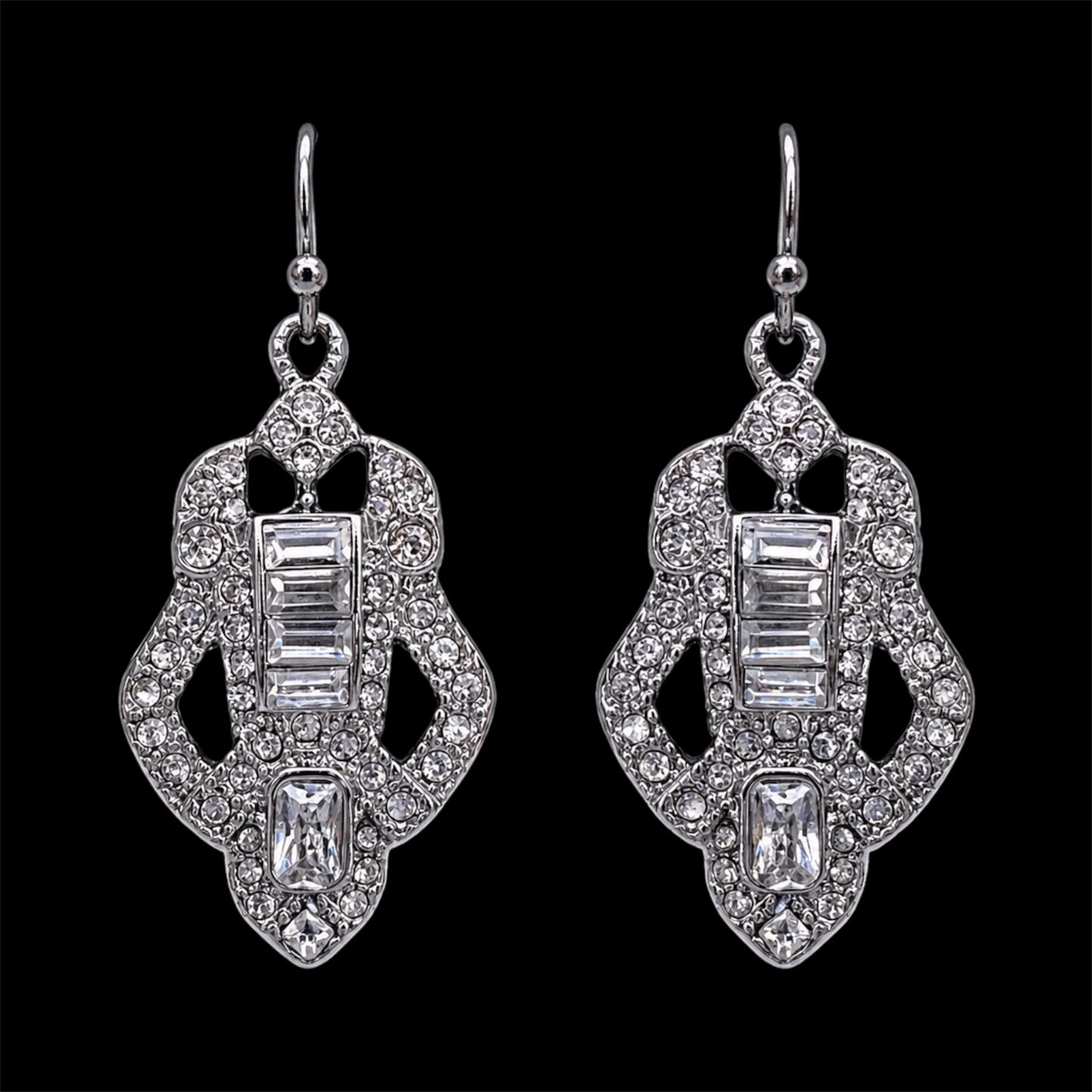 Vintage Sterling Plated Bling Dangles