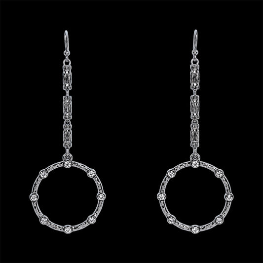 Vintage Bling Sterling Plated Dangles