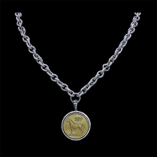 Vintage Irish Horse Coin