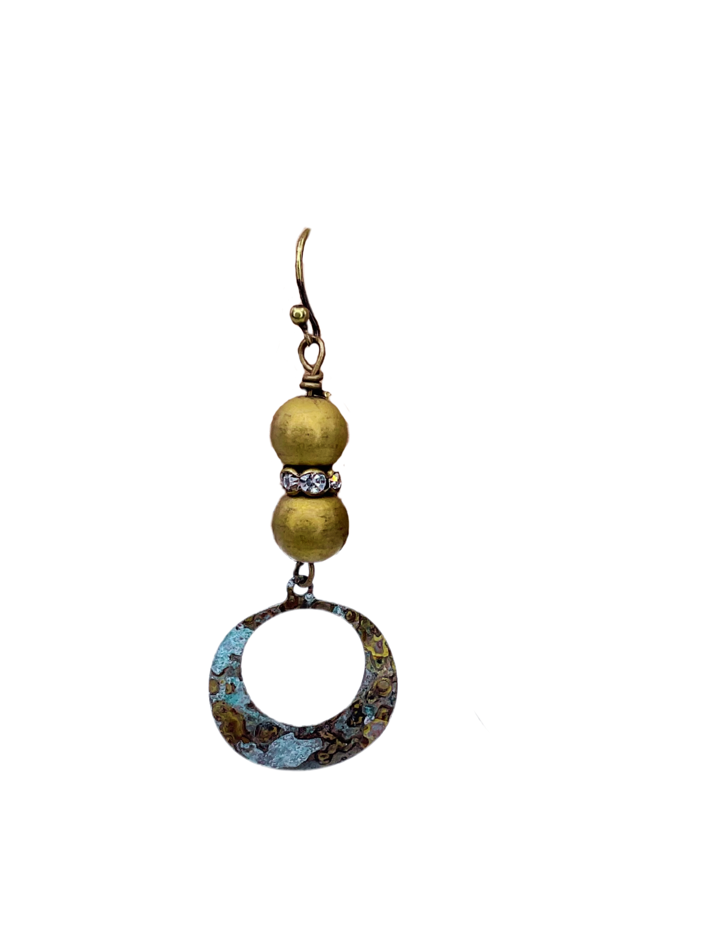 Patina Circle Earrings