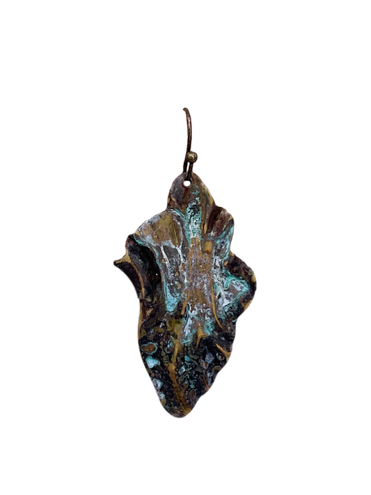 Patina Wave Earrings