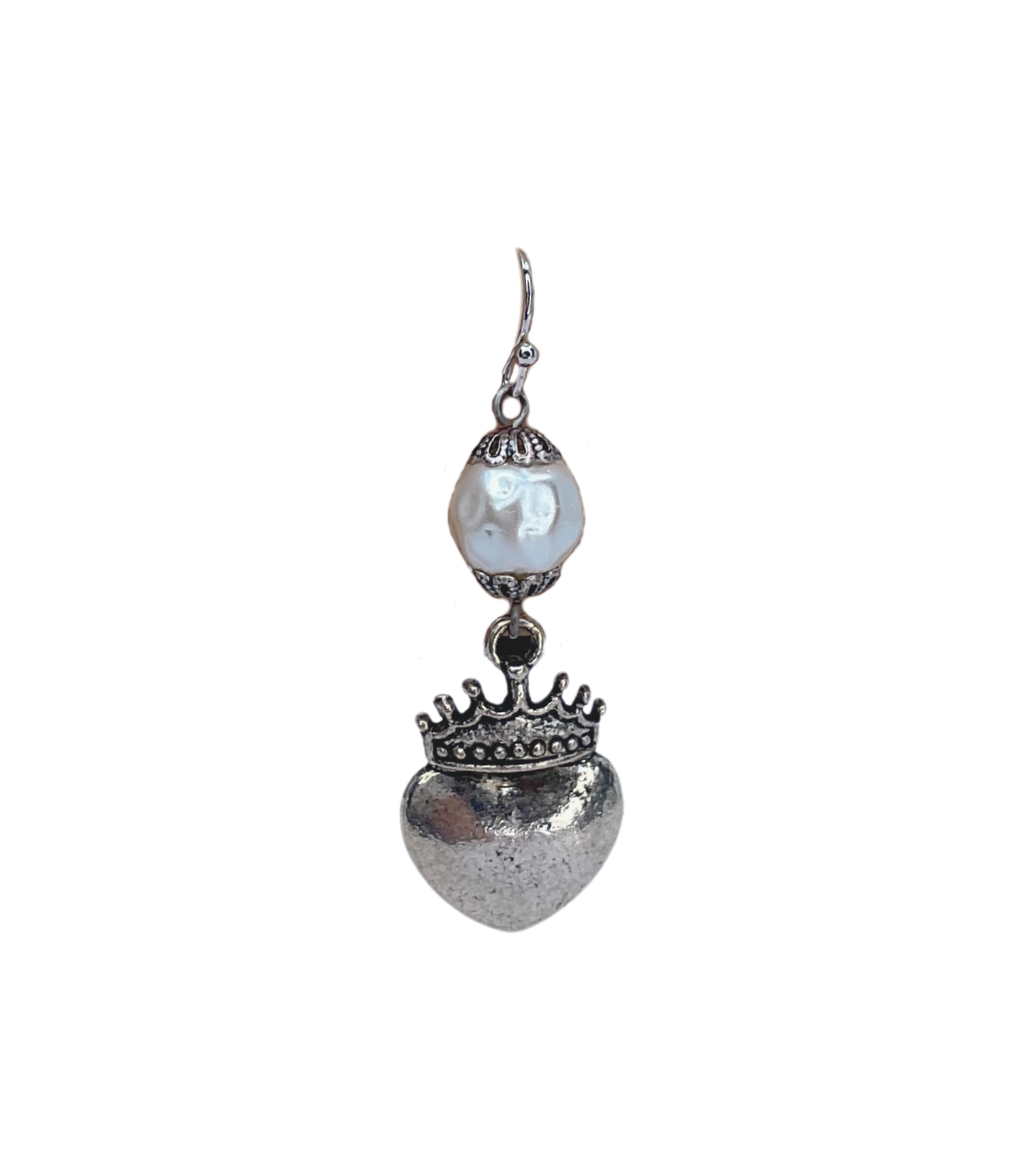 Heart Crown Earrings