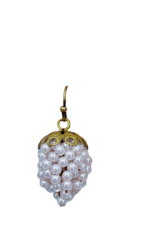 Vintage Grape Cluster Earrings