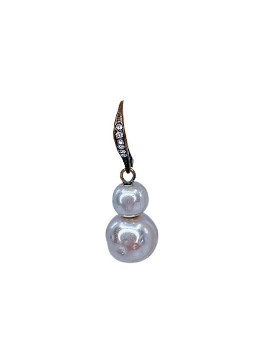 Vintage Haskell Faux Pearl Earrings
