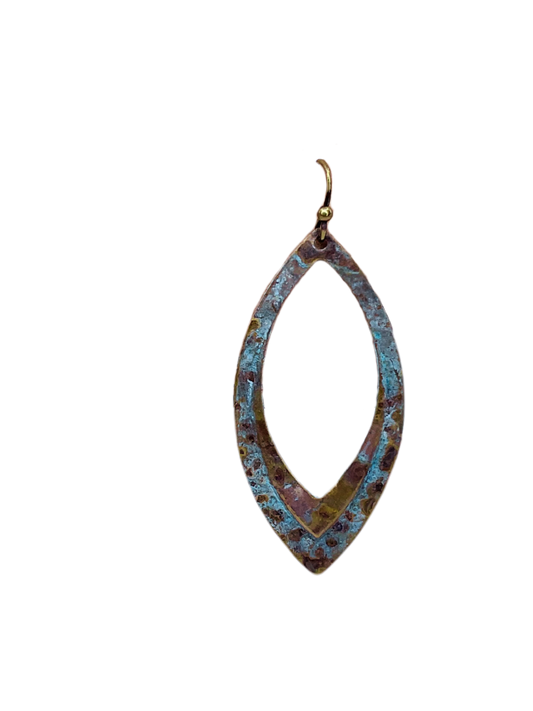 Patina Open Center Earrings