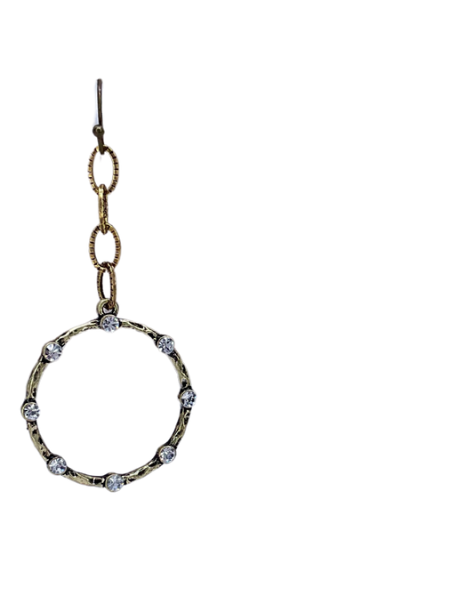 Vintage Bling Brass Plated Dangles