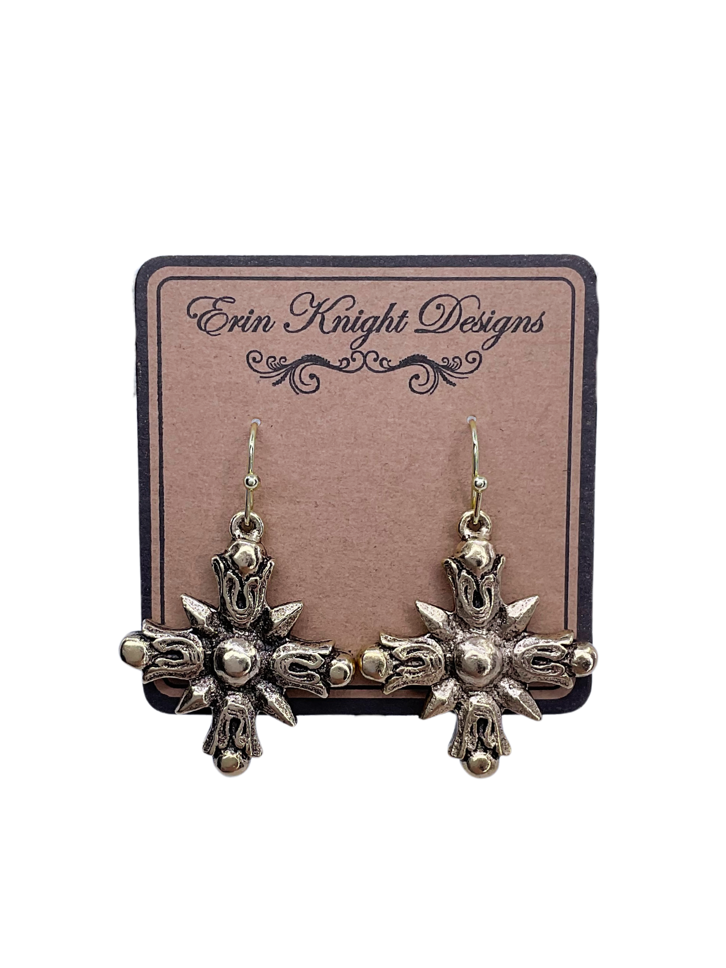 Star Cross Earrings