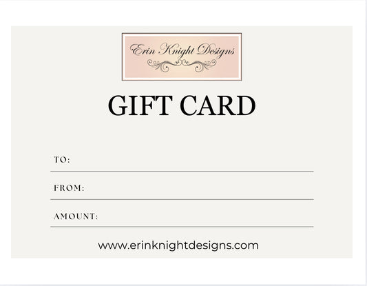 Erin Knight Designs Gift Card