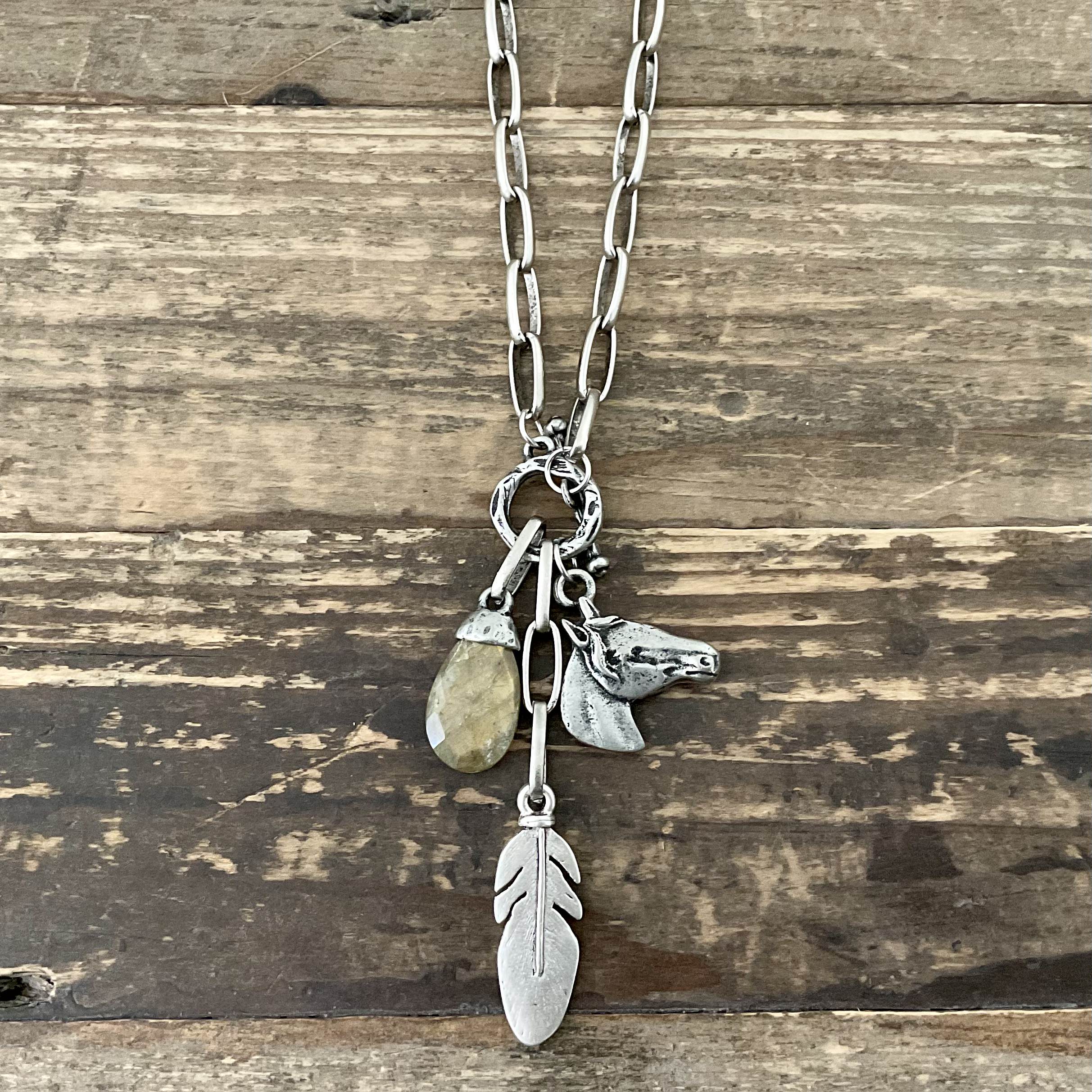 18 shop charm necklace